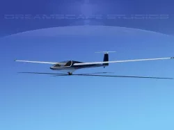 DG-400 15-Metre Motorglider V11 3D model