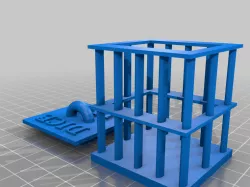 Dice Jail Cage With Lid