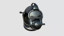Diving Helmet B 09 Metal - Character Design Fashion Low-poly 3D model