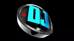 DJ Logo 3D model