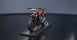 DOMINAR 400 made using blender 3D model
