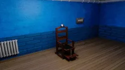 Execution Chamber Low-poly 3D model