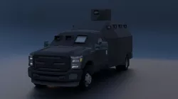 F350 Armored Vehicle 3D model