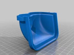 Fiat X1/9 brake and clutch hose cover for RHD