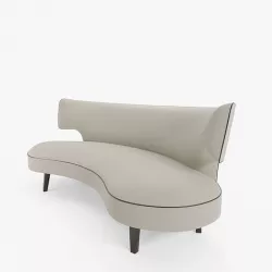Flexform D20 sofa 3D model