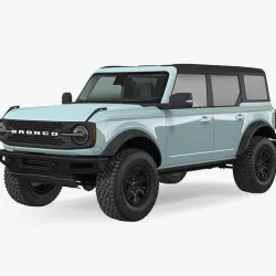 Ford Bronco 2021 Four Door 4x4 3D model