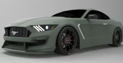 Ford Mustang 3d Model 3D model
