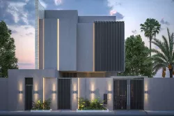 front elevation 3D house  3D model