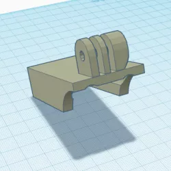 GoPro Mount for Anycubic Vyper Heatbed Frame 