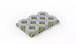 Grass Paver 3D model
