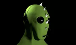 Green Alien 3D model