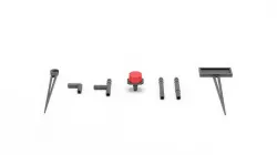 Growing watering system 3D printing set 3D model