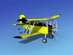 Grumman G-164 AgCat V06 3D model