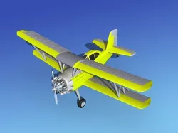 Grumman G-164 AgCat V08 Cropduster 3D model