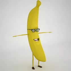Hermes Banana 3D model