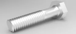 Hexagon Head Bolt - M6 - Mesh And FBX Low-poly 3D model