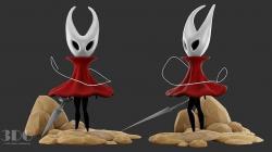 Hollow Knight - Hornet Low-poly 3D model