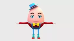 Humpty Dumpty 3D model