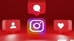 Instagram icons 3D models Low-poly 3D model