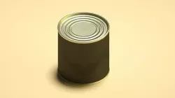Jar  Deli Can C4D Model Low-poly 3D model