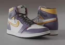 Jordan 1 High OG La To Chicago  Low-poly 3D model