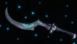 Khopesh Sword Low-poly 3D model