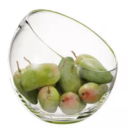 Large Slant Fruit Bowl mango 3D model