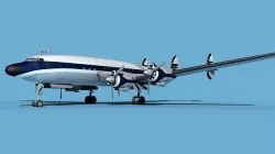 Lockheed L1649 Star Liner Corporate 1 3D model