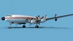 Lockheed L1649 Star Liner Trek 3D model