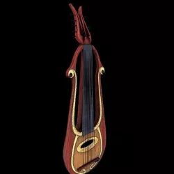 Lute 3d Model Low-poly 3D model