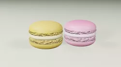 MACARON 3D model