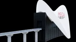 Mega metro station 3D model