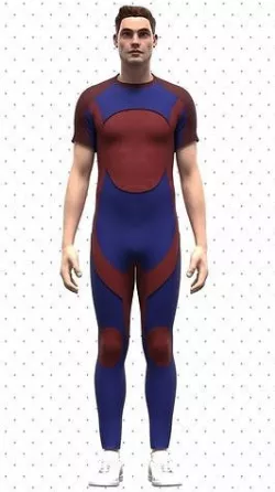Mens Swimwear Low-poly 3D model
