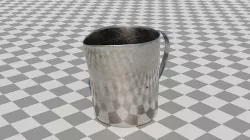 Metal Milk Jug - Coffee Cup Mug 3D model