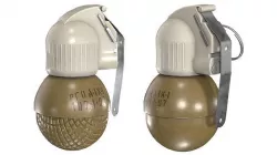 Military Game Ready RGO and RGN Soviet Grenades Low-poly 3D model