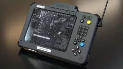Military Tablet PC Console Low-poly 3D model