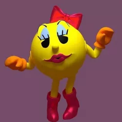 Ms Pacman Model 3D model