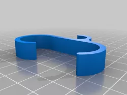 My Customized Bathroom Radiator Hook 2