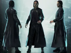 Neo from Matrix 4 Resurrections Low-poly 3D model