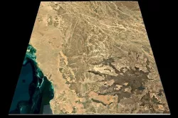 NEOM city topography Saudi Arabia - tile n25 e37 3D model