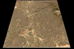 NEOM city topography Saudi Arabia - tile n25 e39 3D model
