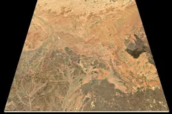NEOM city topography Saudi Arabia - tile n26 e39 3D model