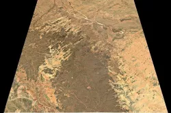 NEOM city topography Saudi Arabia - tile n27 e37 3D model