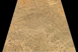 NEOM city topography Saudi Arabia - tile n28 e37 3D model
