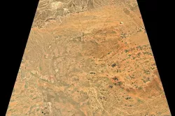 NEOM city topography Saudi Arabia - tile n29 e36 3D model