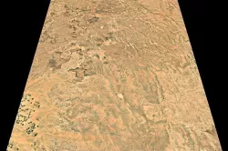 NEOM city topography Saudi Arabia - tile n30 e39 3D model