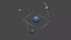 Orbital Model of Atom 3D model