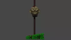 Orc Must Die! (impaled orc head)