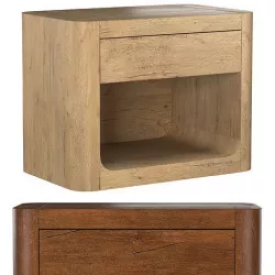OSLO OPEN NIGHTSTAND 3D model