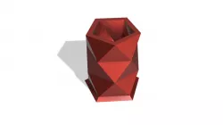 Pencil Holder - hanging from your desk and standing up options